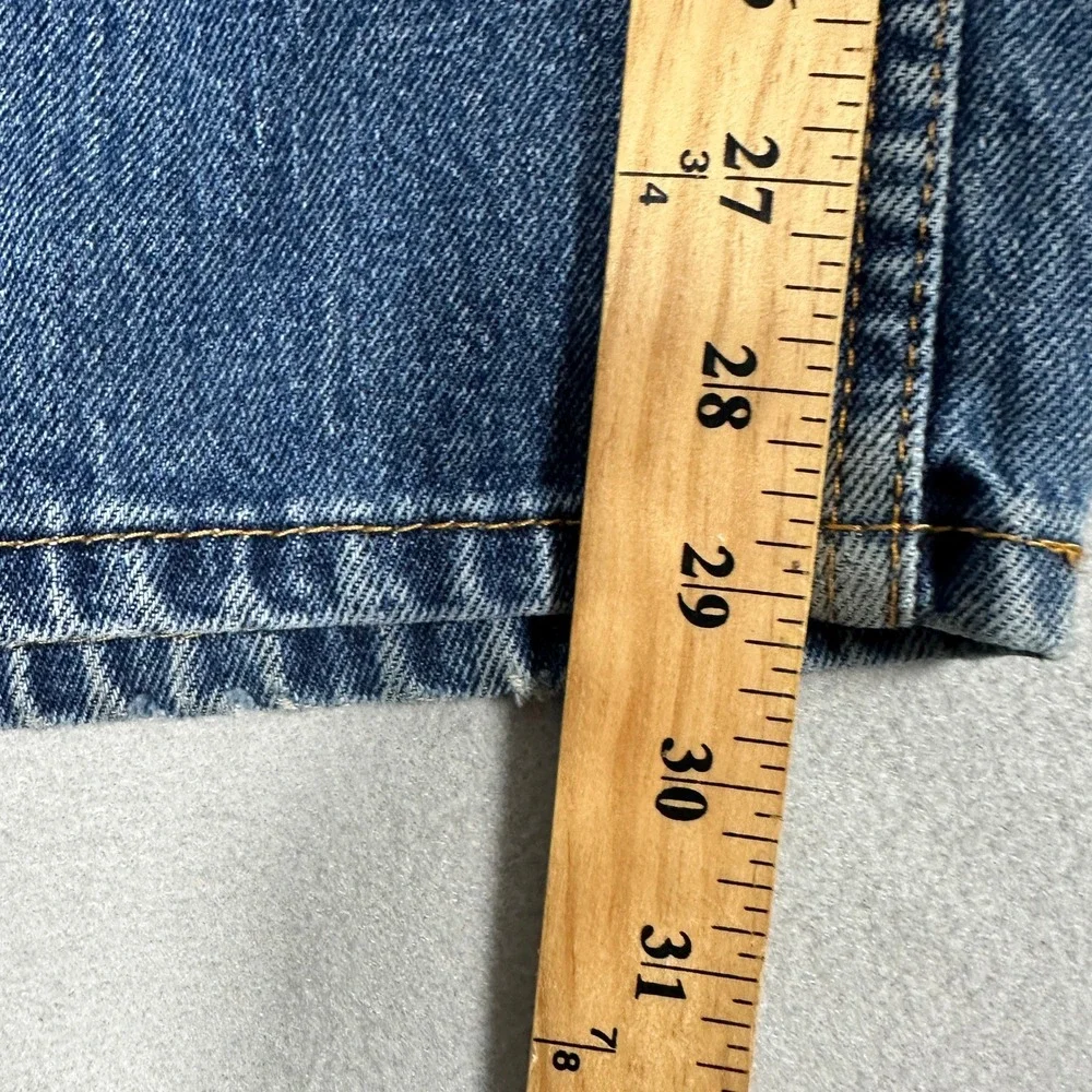 Levi's 550 Jeans Mens 54x29 Relaxed Fit Blue Tapered Leg EUC